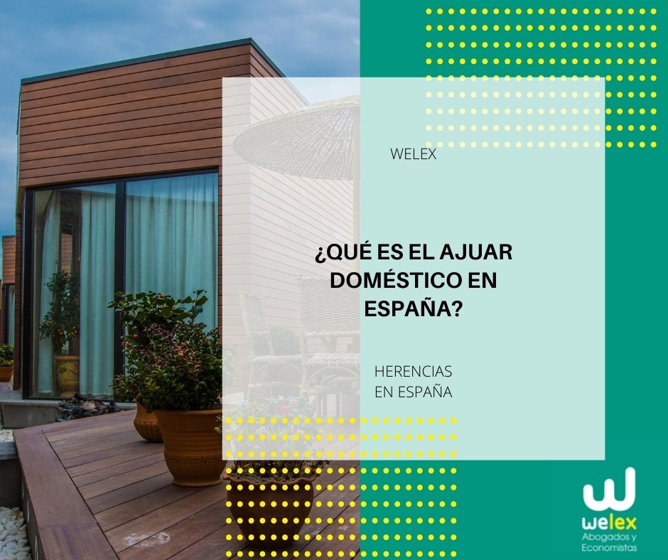 ¿Qué es el ajuar doméstico en españa?