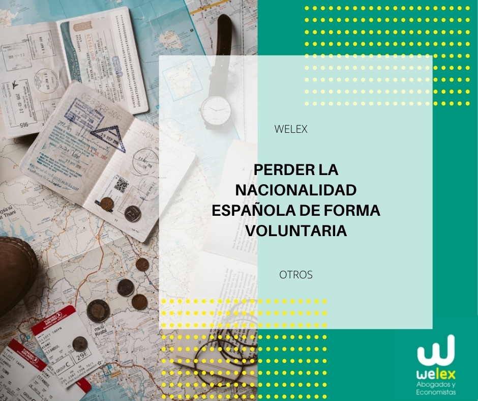 Perder la nacionalidad española de forma voluntaria