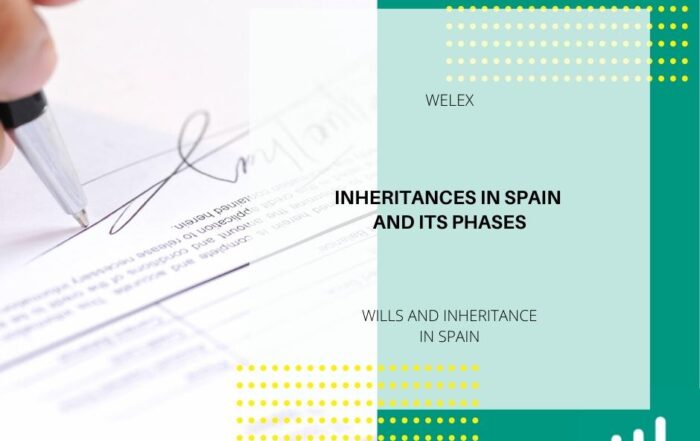 Inheritances in Spain phases