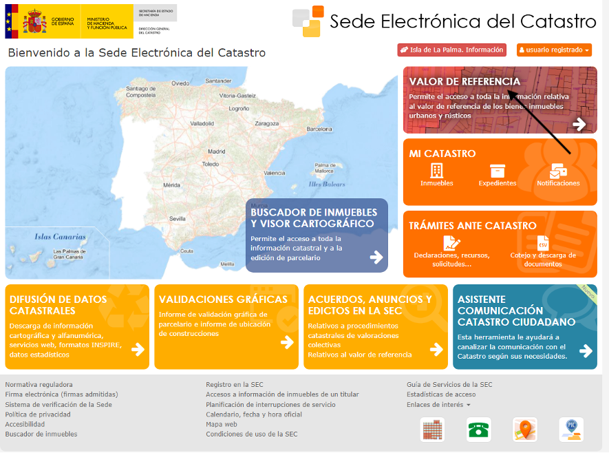 Referentiewaarde in Spanje