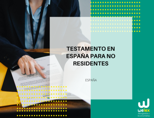 Testamento en España para no residentes