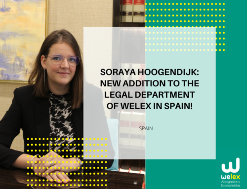 Soraya Hoogendijk: New addition to the legal department of Welex in Spain!