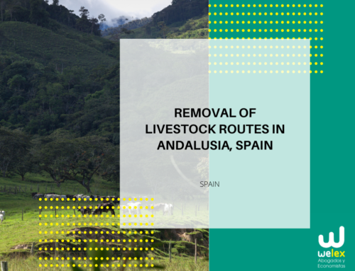 Removal of livestock routes in Andalusia, Spain