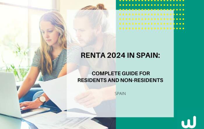 Cover photo for a blog about taxes in Spain for residents and non-residents