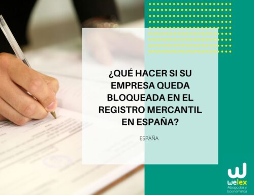 Bloqueo en el Registro Mercantil: ¿qué hacer?