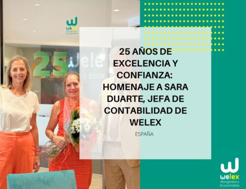 25 años de excelencia y confianza: homenaje a Sara Duarte, Jefa de Contabilidad de Welex
